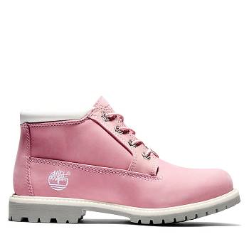 Timberland Nellie - Ruzove Chukka Cizmy Damske, T0522SK